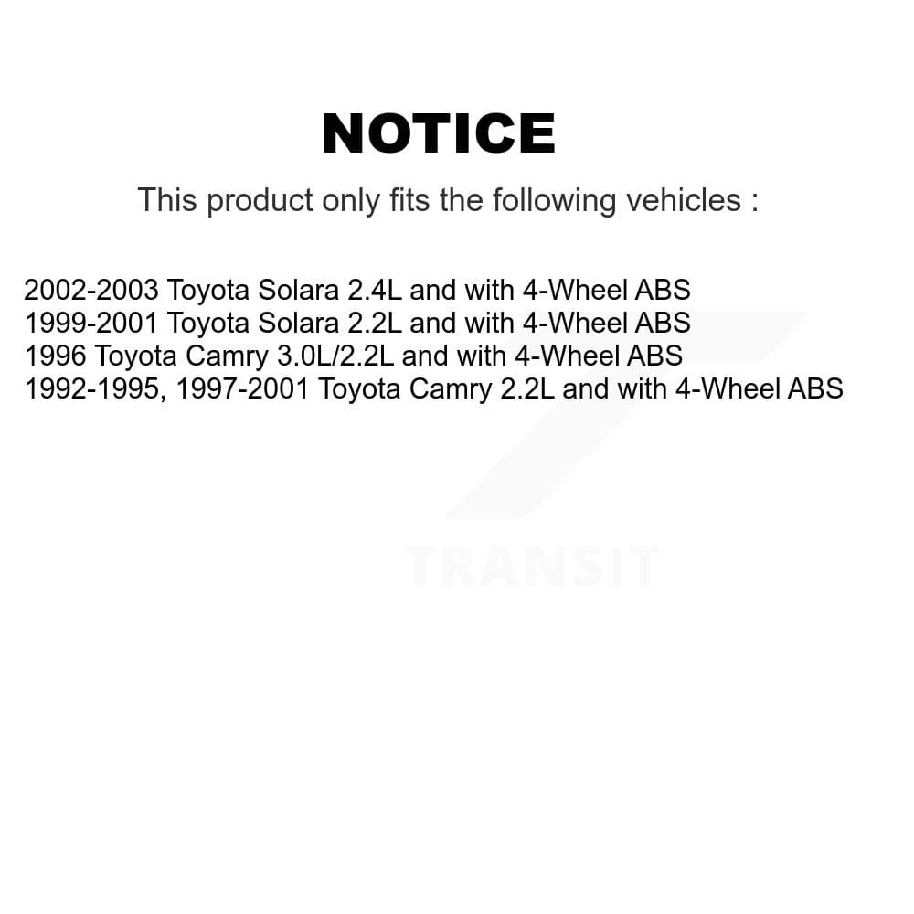 Transit Auto - K7D-100763 - Rear Wheel Bearing and Hub Assembly Kits image 14