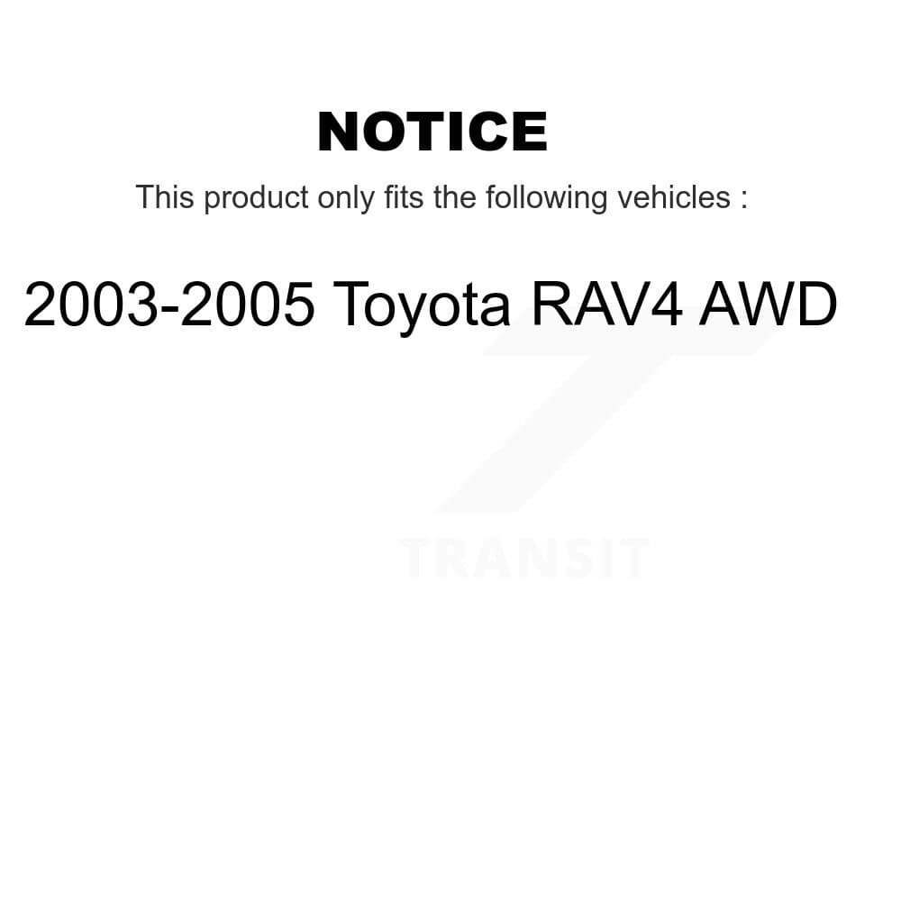 Transit Auto - K7D-100764 - Rear Wheel Bearing and Hub Assembly Kits image 14