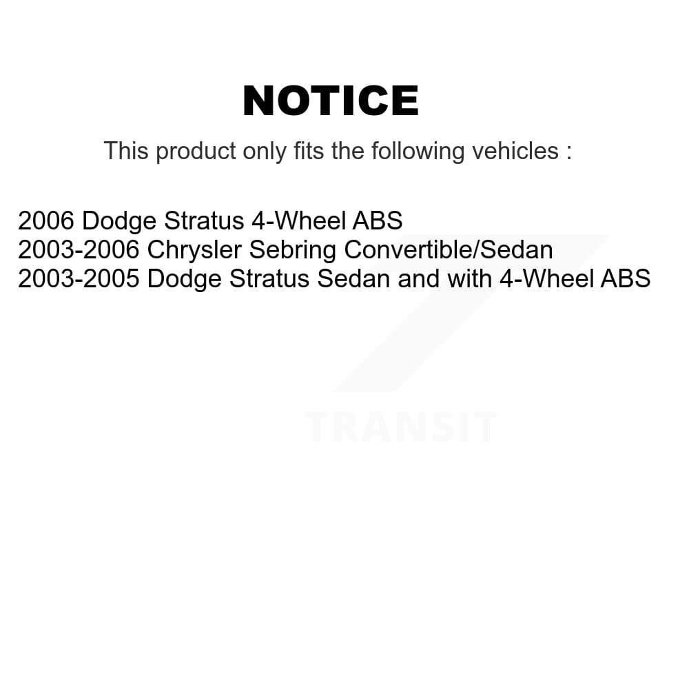 Transit Auto - K7D-100787 - Rear Wheel Bearing and Hub Assembly Kits image 14