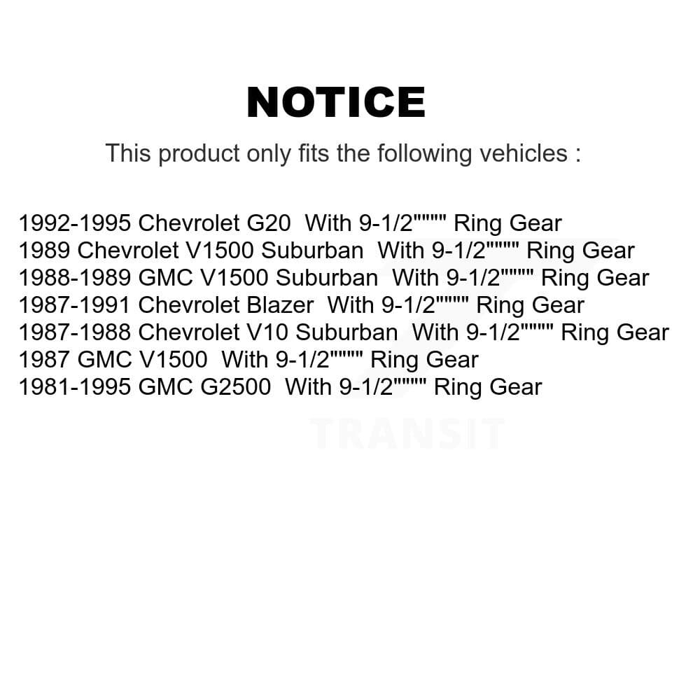 Transit Auto - K7D-100814 - Rear Wheel Bearing Kits image 14