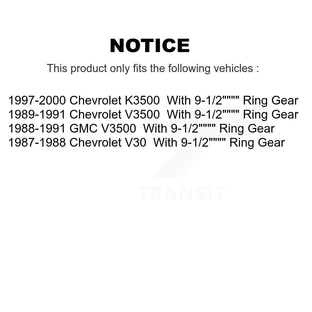 Transit Auto - K7D-100816 - Rear Wheel Bearing Kits image 14