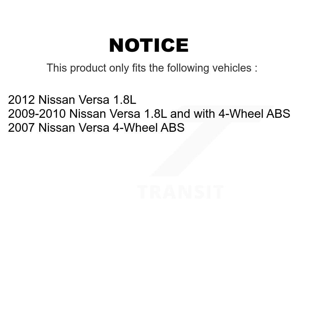 Transit Auto - K7D-100833 - Rear Wheel Bearing and Hub Assembly Kits image 14