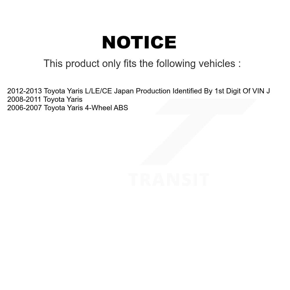 Transit Auto - K7D-100848 - Rear Wheel Bearing and Hub Assembly Kits image 14