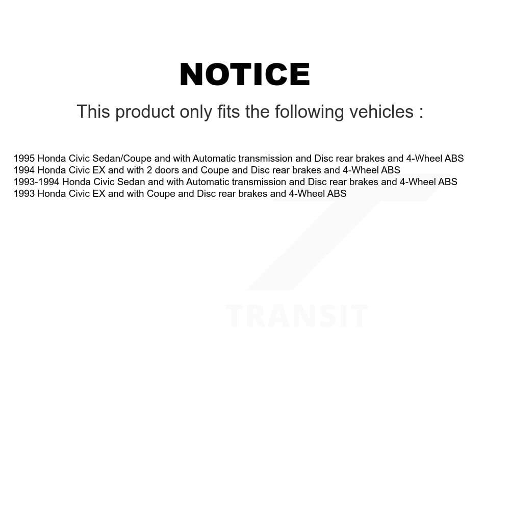 Transit Auto - K7D-100887 - Rear Wheel Bearing and Hub Assembly Kits image 14