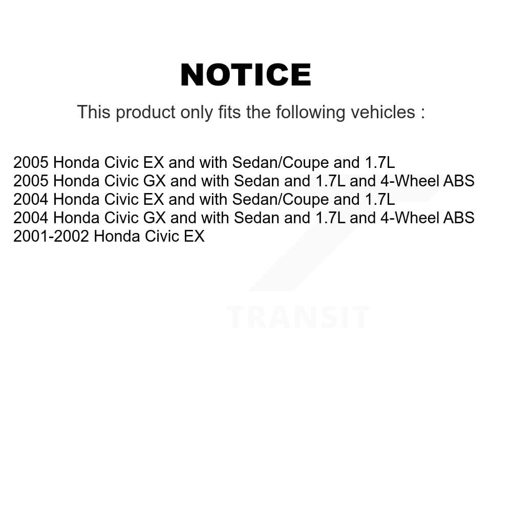 Transit Auto - K7D-101104 - Rear Wheel Bearing and Hub Assembly Kits image 14