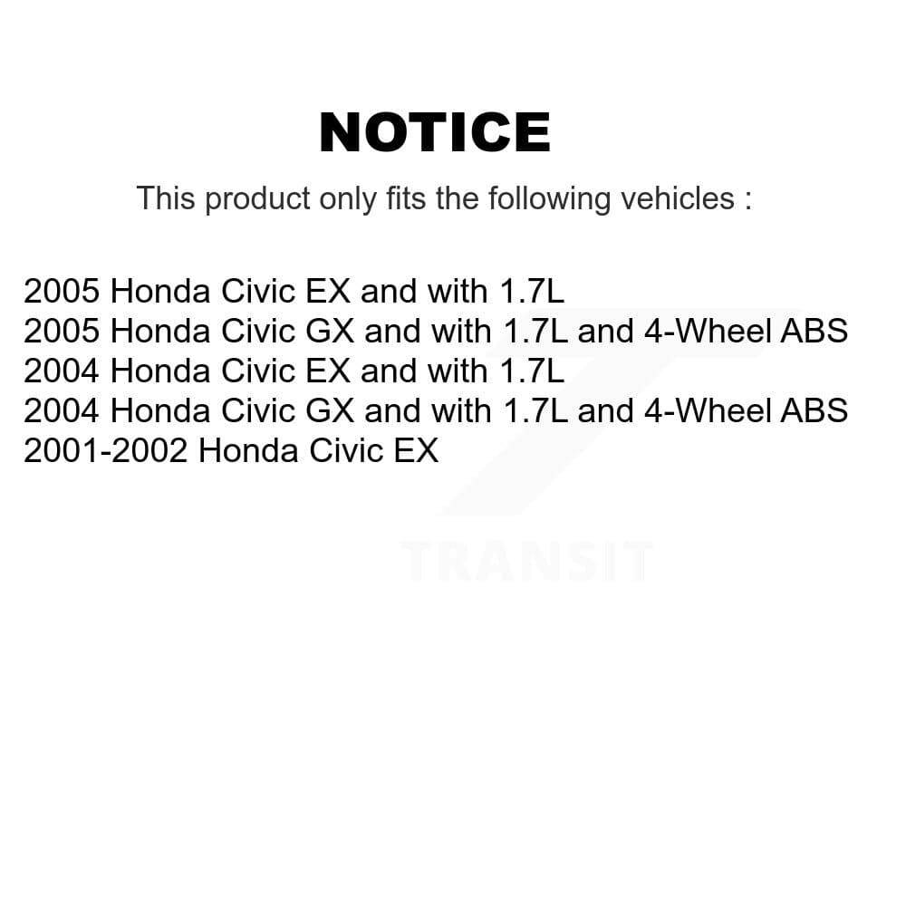 Transit Auto - K7D-101121 - Rear Wheel Bearing and Hub Assembly Kits image 14