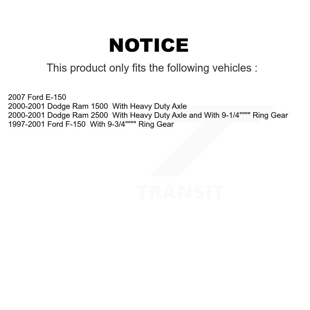 Transit Auto - K7D-101144 - Rear Wheel Bearing Kits image 14