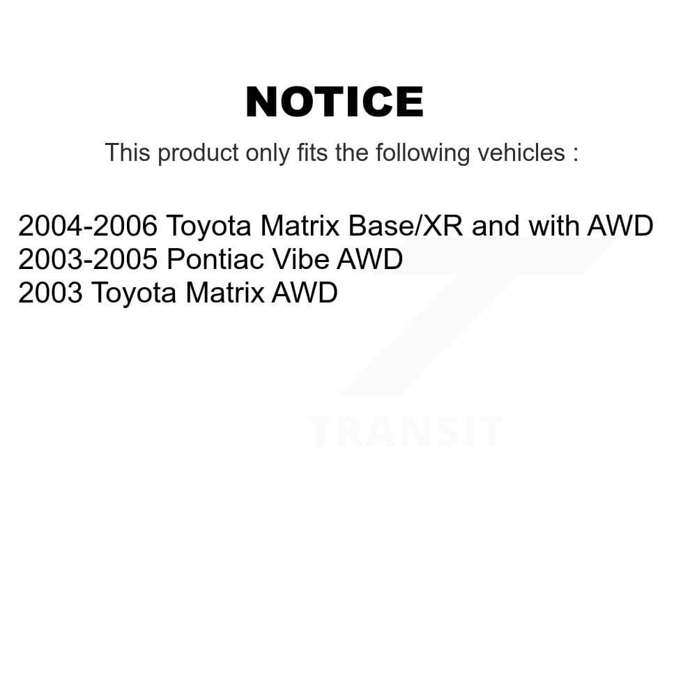 Transit Auto - K7D-101150 - Rear Wheel Bearing and Hub Assembly Kits image 14