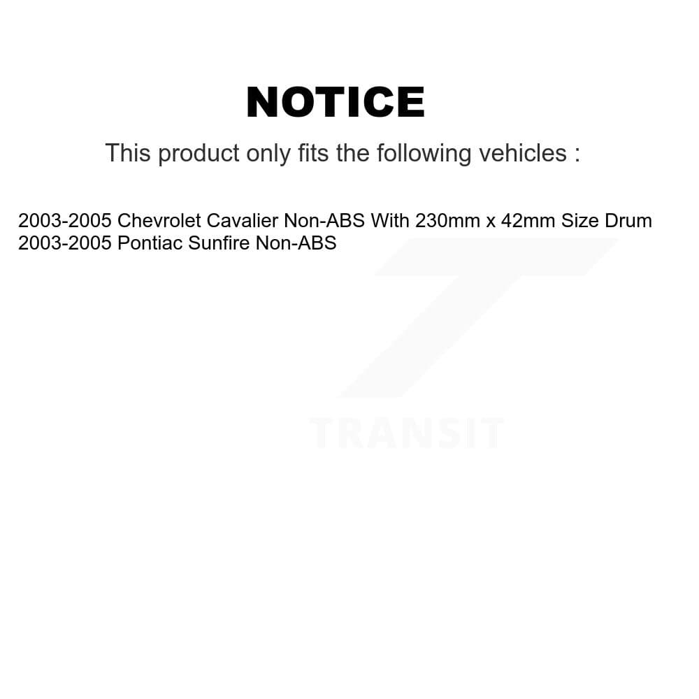 Transit Auto - K7D-101199 - Rear Wheel Bearing and Hub Assembly Kits image 19