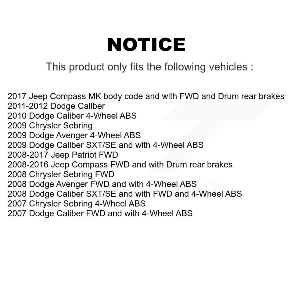 Transit Auto - K7D-101208 - Rear Wheel Bearing and Hub Assembly Kits image 19