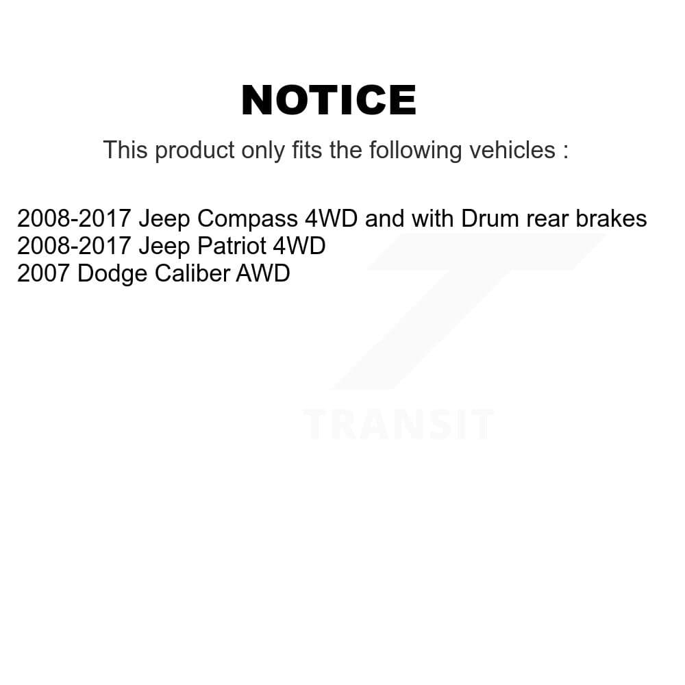 Transit Auto - K7D-101209 - Rear Wheel Bearing and Hub Assembly Kits image 19
