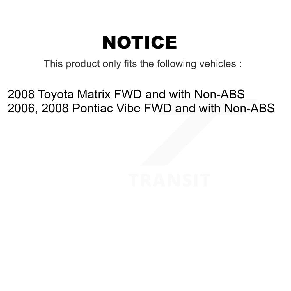 Transit Auto - K7D-101337 - Rear Wheel Bearing and Hub Assembly Kits image 14