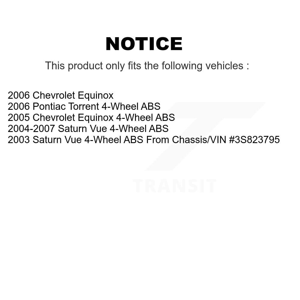 Transit Auto - K7D-101432 - Rear Wheel Bearing and Hub Assembly Kits image 14