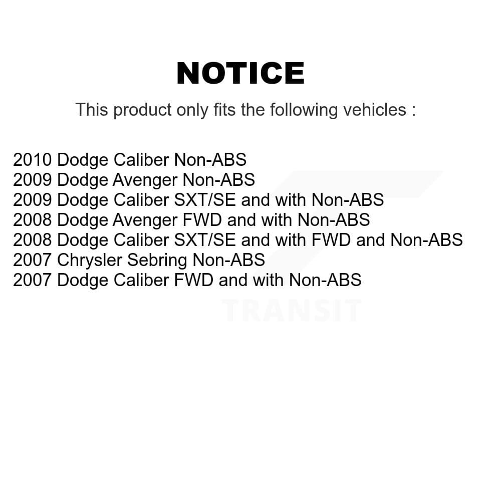 Transit Auto - K7D-101481 - Rear Wheel Bearing and Hub Assembly Kits image 14