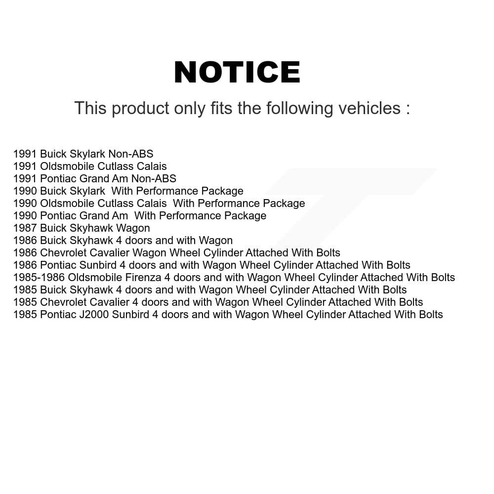 Transit Auto - K7D-101486 - Rear Wheel Bearing and Hub Assembly Kits image 14