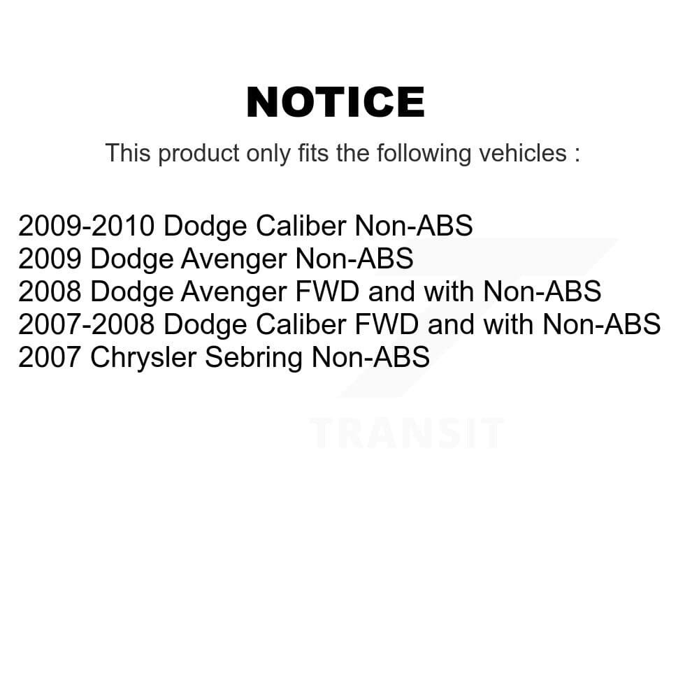 Transit Auto - K7D-101766 - Rear Wheel Bearing and Hub Assembly Kits image 14