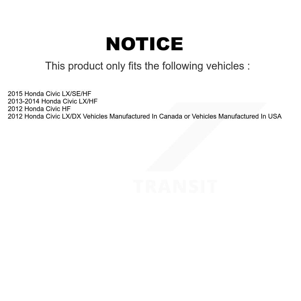 Transit Auto - K7D-101796 - Rear Wheel Bearing and Hub Assembly Kits image 14