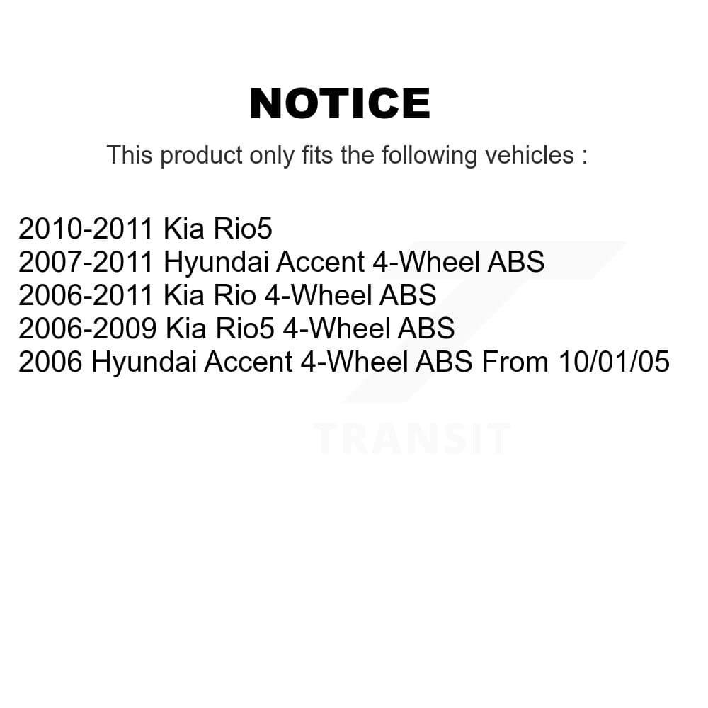 Transit Auto - K7D-101801 - Rear Wheel Bearing and Hub Assembly Kits image 14