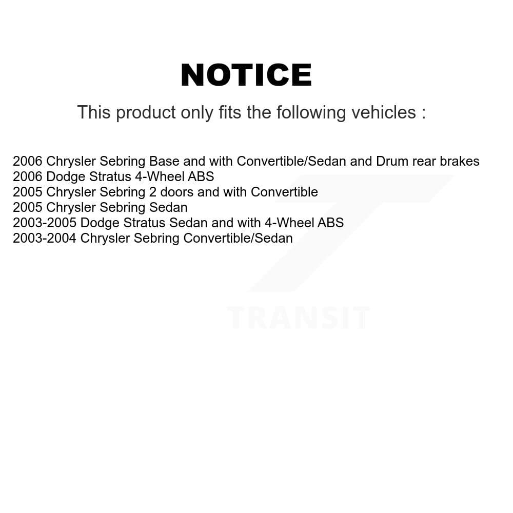 Transit Auto - K7D-101814 - Rear Wheel Bearing and Hub Assembly Kits image 14