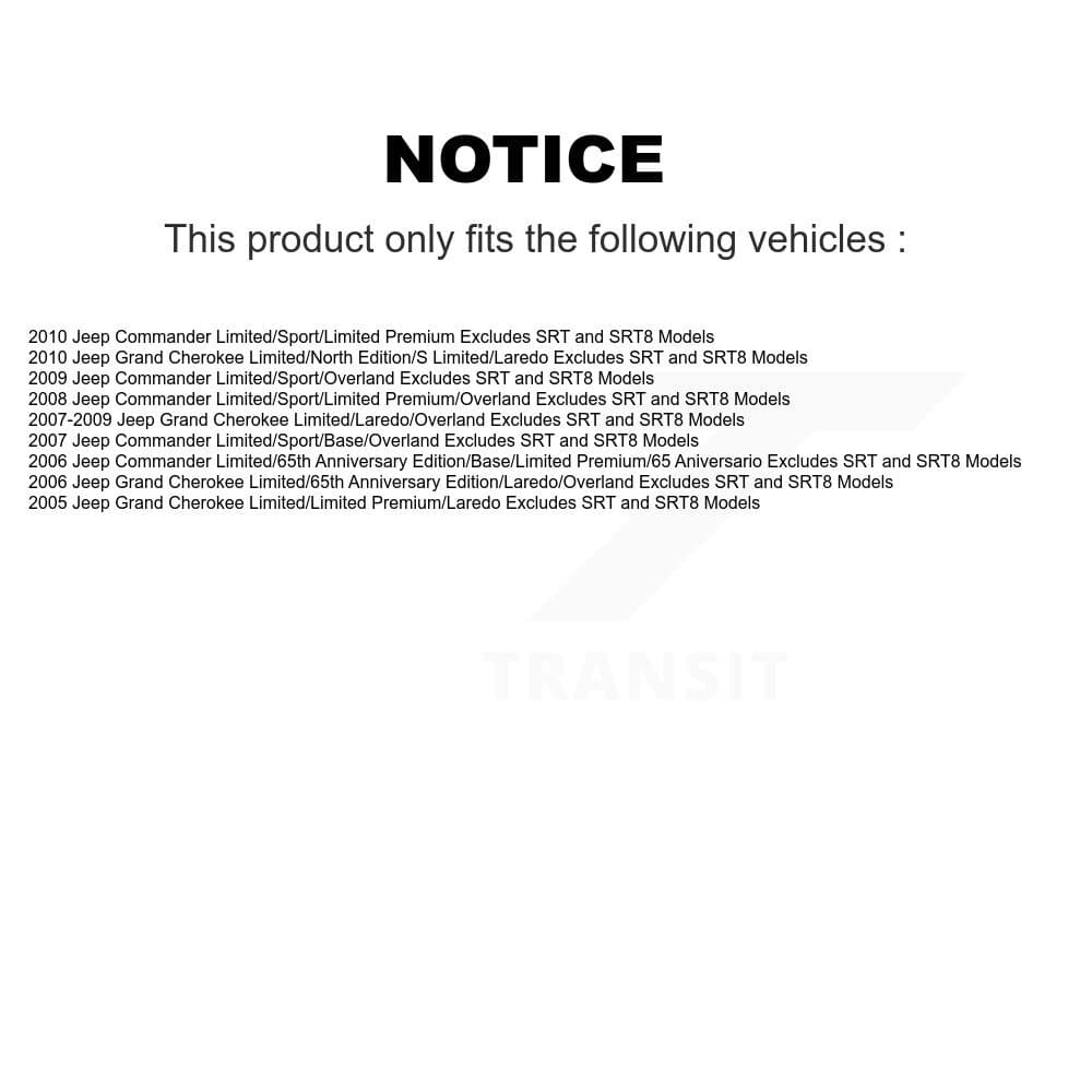 Transit Auto - K78M-100090 - Front and Rear Suspension Strut and Coil Spring Assembly Kits image 2