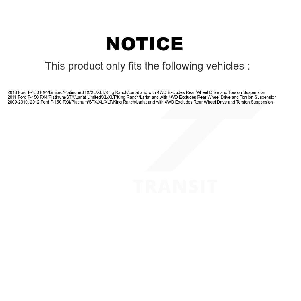 Transit Auto - K78M-100217 - Front and Rear Suspension Strut and Coil Spring Assembly Kits image 2