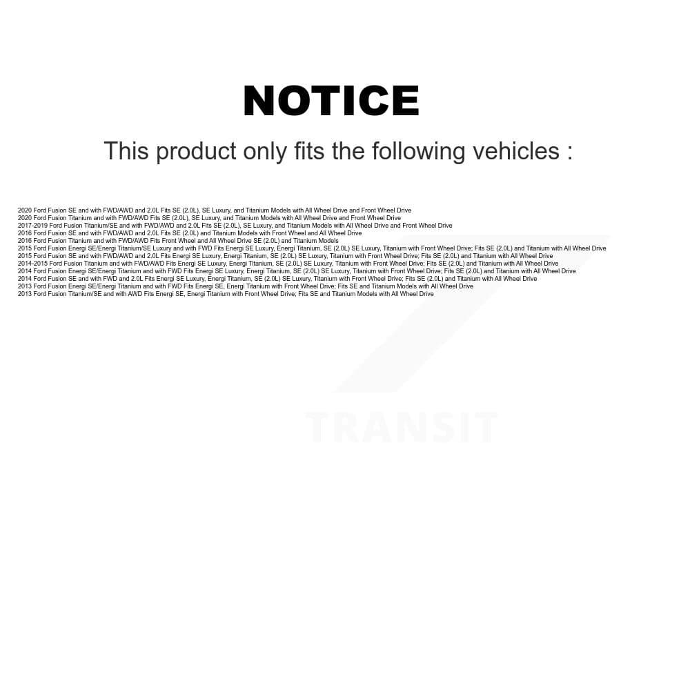 Transit Auto - K78M-100223 - Front and Rear Suspension Strut and Coil Spring Assembly Kits image 2