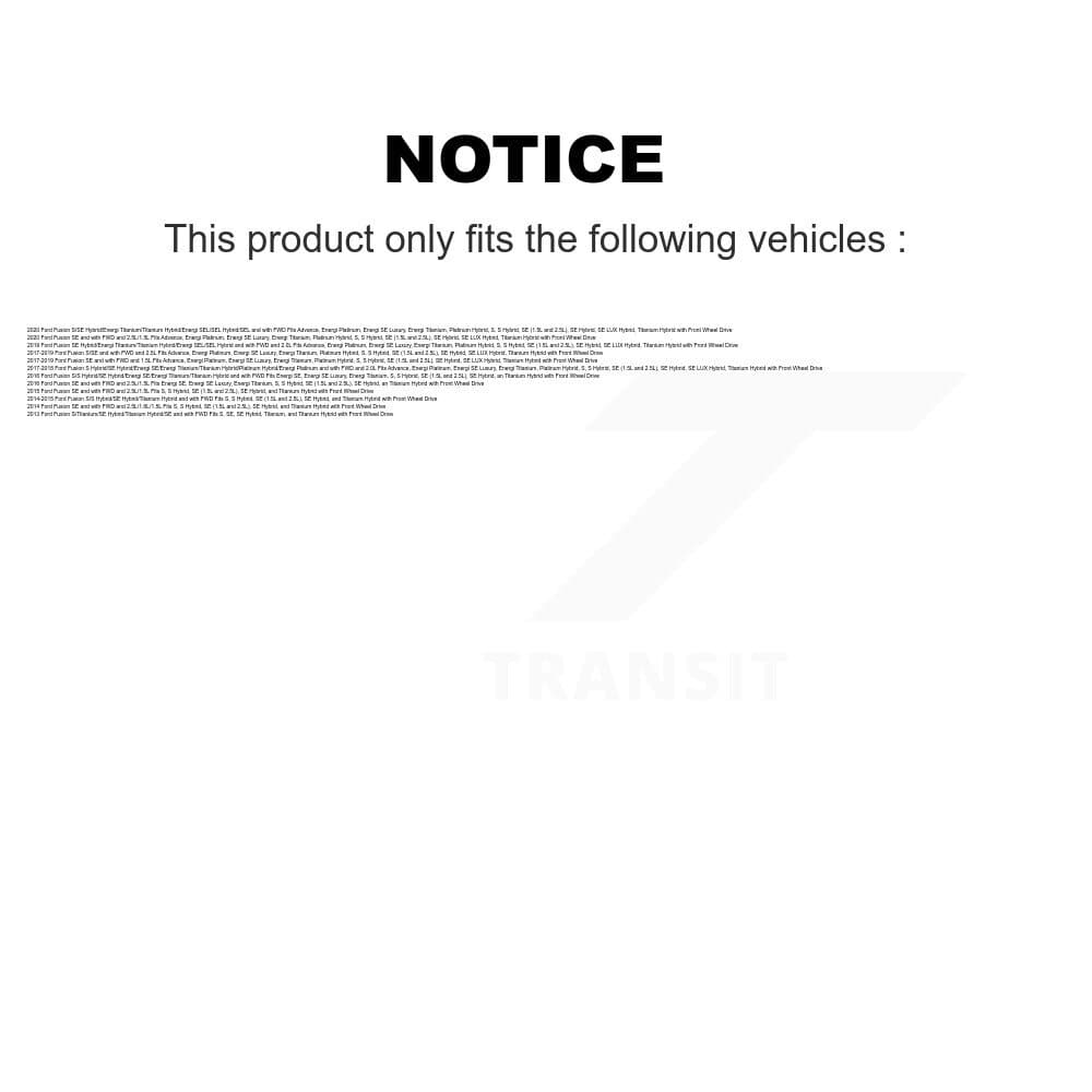 Transit Auto - K78M-100224 - Front and Rear Suspension Strut and Coil Spring Assembly Kits image 2