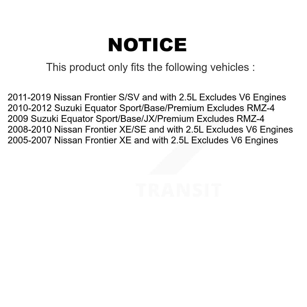 Transit Auto - K78M-100293 - Front and Rear Suspension Strut and Coil Spring Assembly Kits image 2
