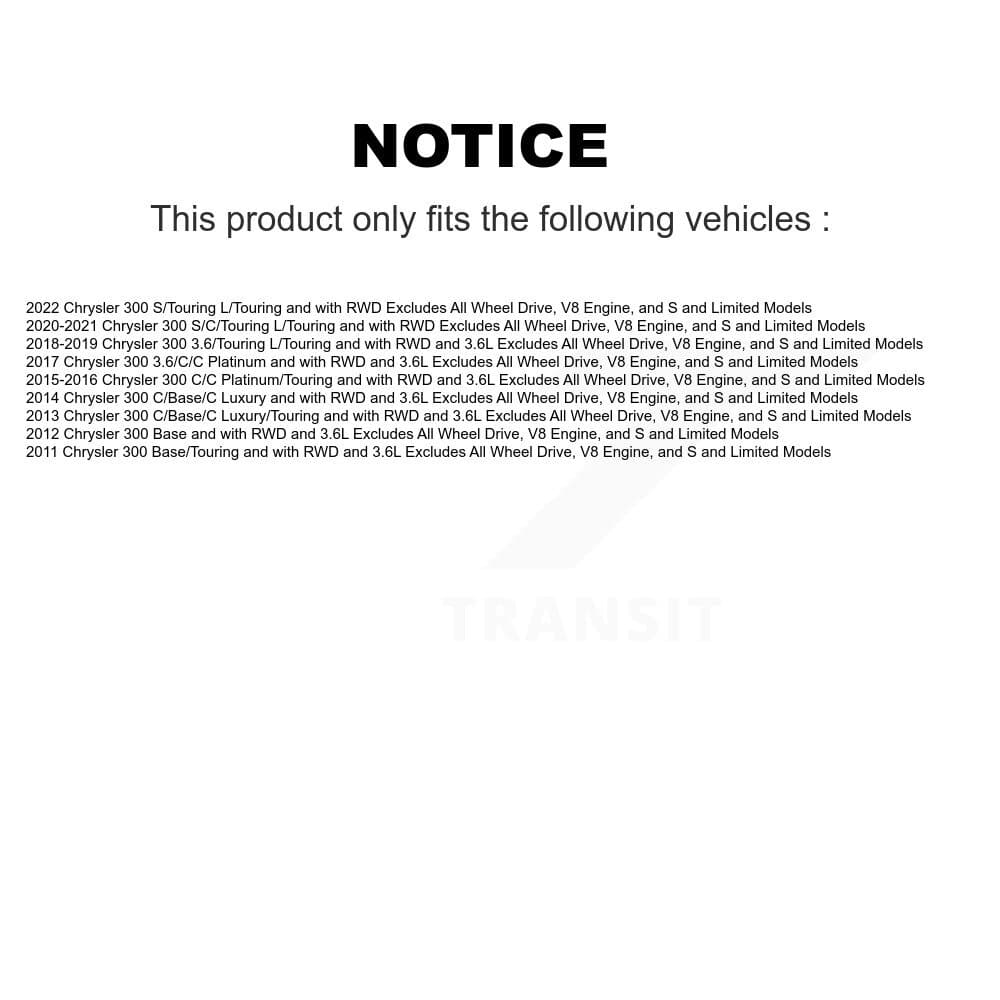 Transit Auto - K78M-100295 - Front and Rear Suspension Strut and Coil Spring Assembly Kits image 2