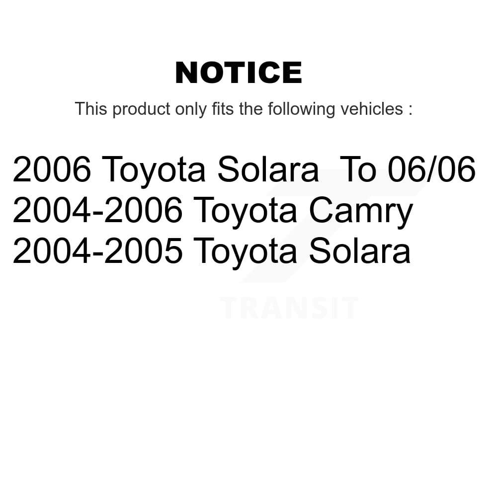 Transit Auto - K78M-100351 - Front and Rear Suspension Strut and Coil Spring Assembly Kits image 2