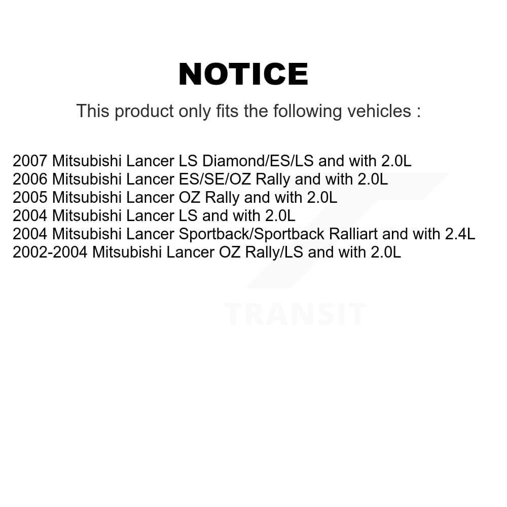 Transit Auto - K78M-100369 - Front and Rear Suspension Strut and Coil Spring Assembly Kits image 2