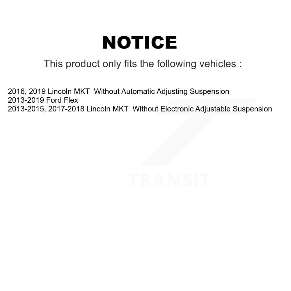 Transit Auto - K78M-100432 - Front and Rear Suspension Strut and Coil Spring Assembly Kits image 2