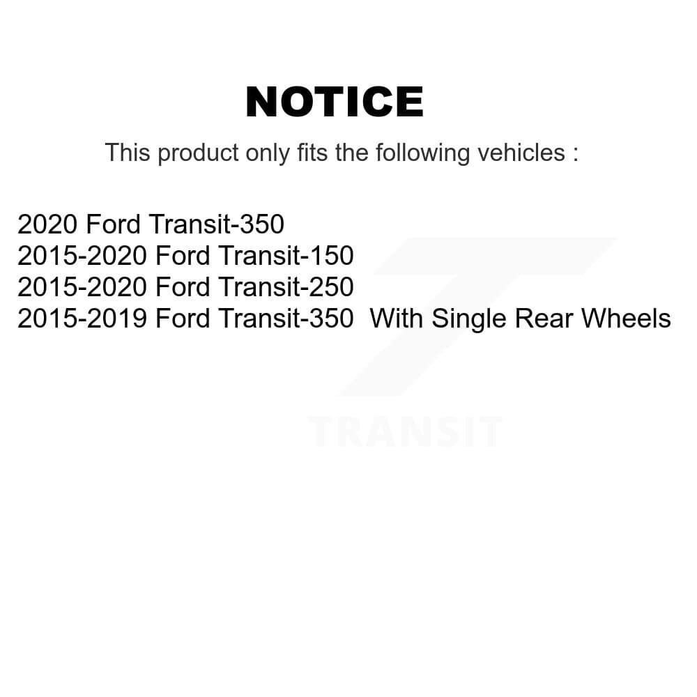 Transit Auto - K78M-100438 - Front and Rear Suspension Strut and Coil Spring Assembly Kits image 2