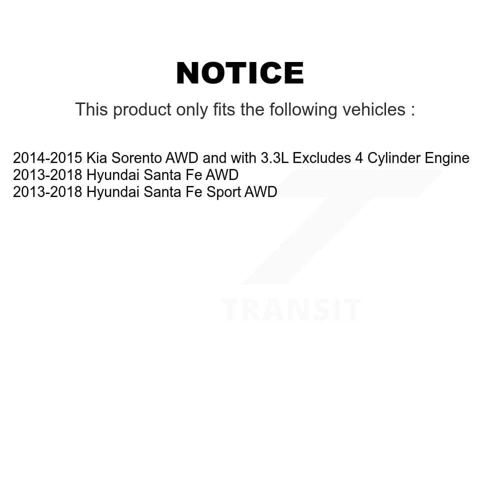 Transit Auto - K78M-100460 - Front and Rear Suspension Strut and Coil Spring Assembly Kits image 2