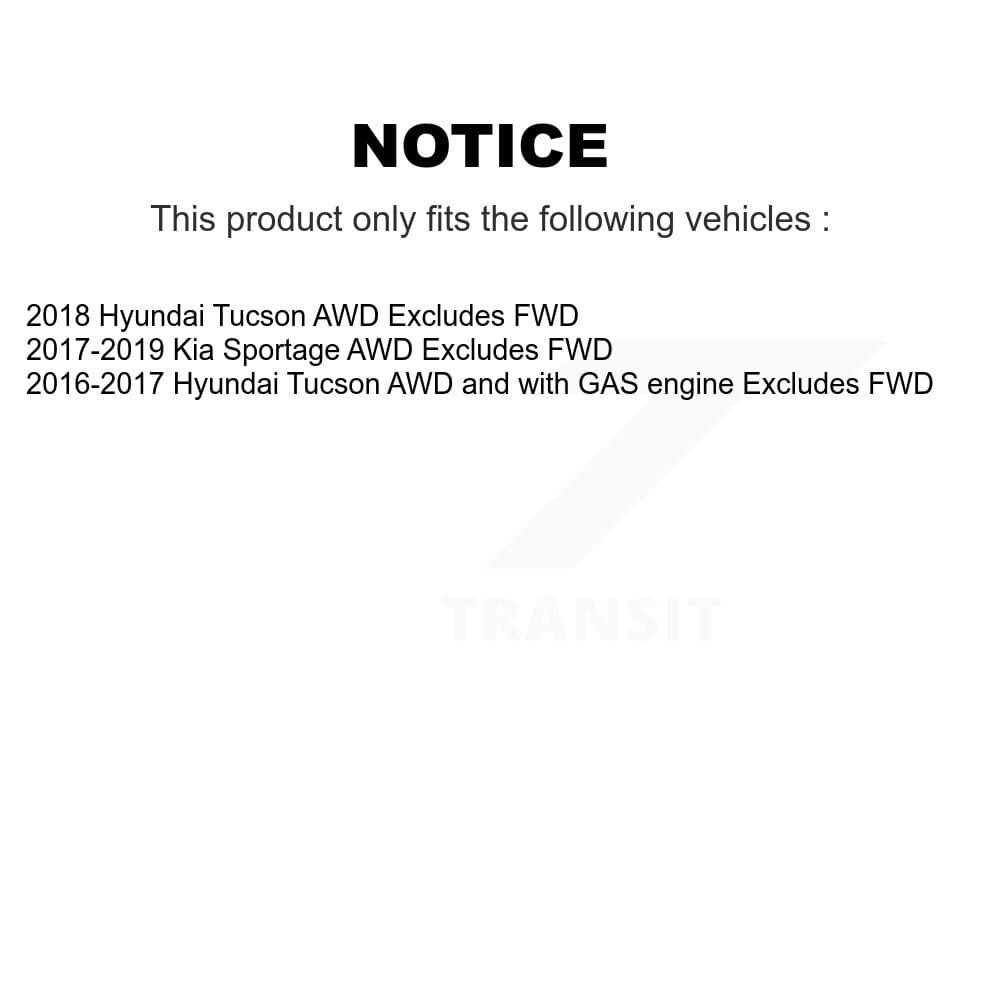 Transit Auto - K78M-100477 - Front and Rear Suspension Strut and Coil Spring Assembly Kits image 2