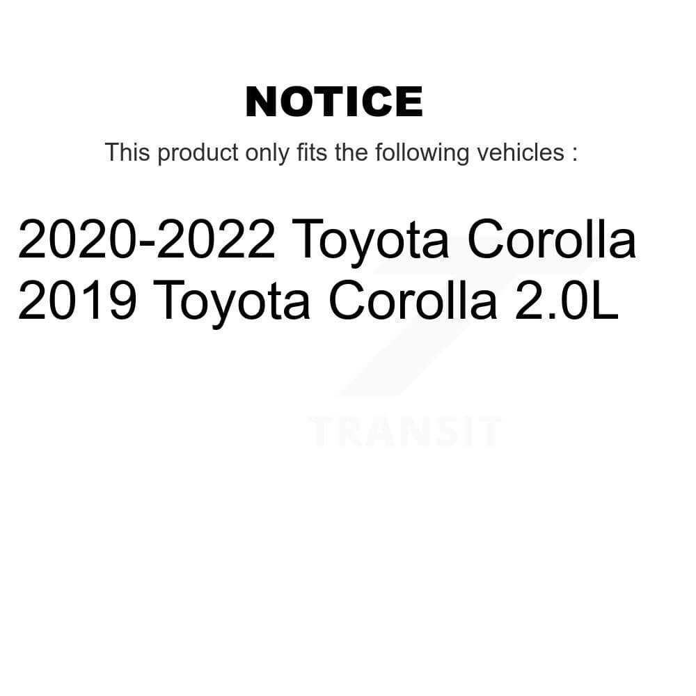 Transit Auto - K78M-100499 - Front and Rear Suspension Strut and Coil Spring Assembly Kits image 2