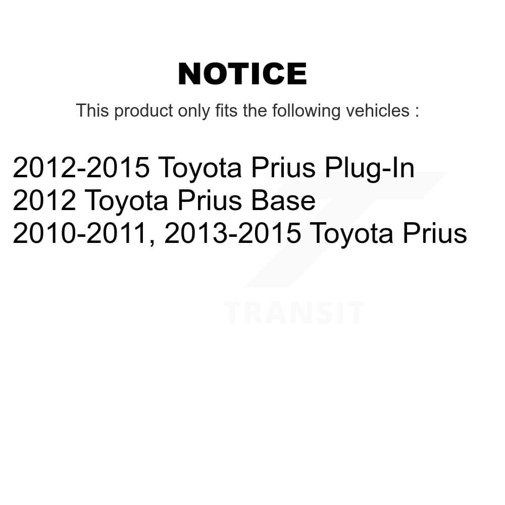 Transit Auto - K78M-100500 - Front and Rear Suspension Strut and Coil Spring Assembly Kits image 2