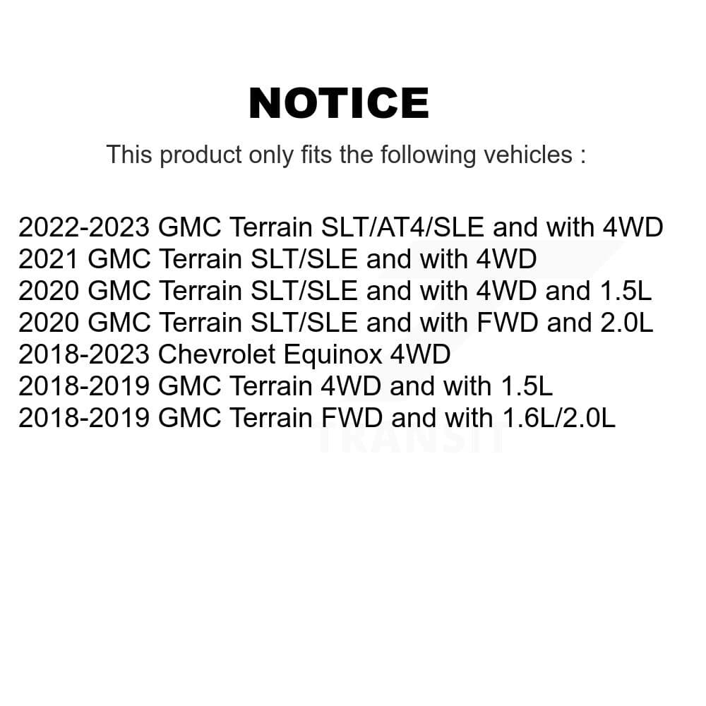 Transit Auto - K78M-100503 - Front and Rear Suspension Strut and Coil Spring Assembly Kits image 2