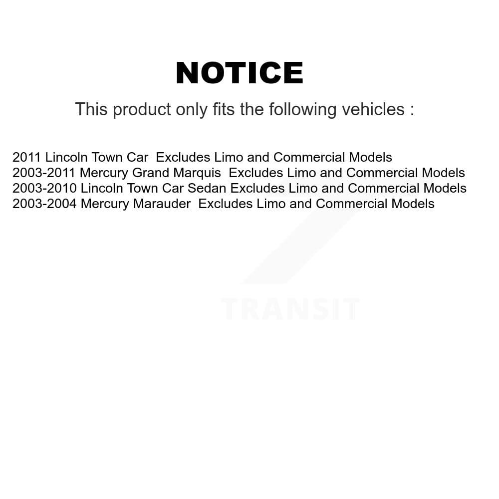 Transit Auto - K78M-100530 - Front and Rear Suspension Strut and Coil Spring Assembly Kits image 2