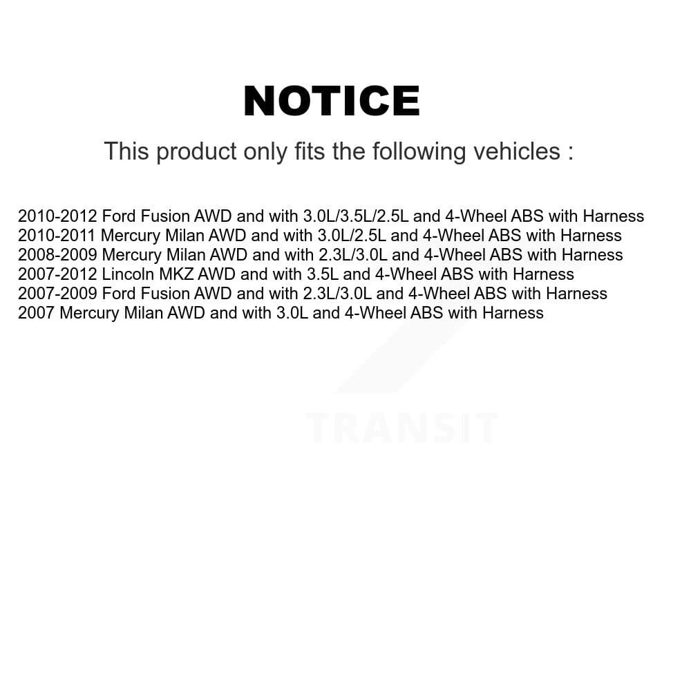 Kugel - K7S-100324 - Rear Wheel Bearing Kits image 10