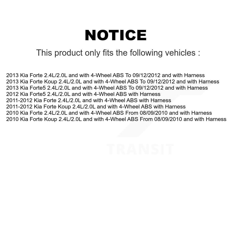 Kugel - K7S-100479 - Rear Wheel Bearing and Hub Assembly Kits image 11