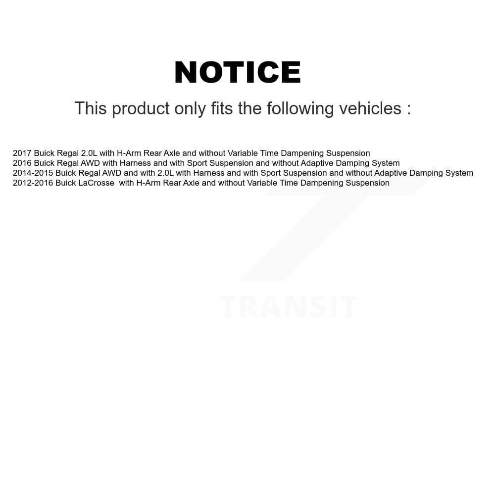 Kugel - K7S-100738 - Rear Wheel Bearing and Hub Assembly Kits image 11