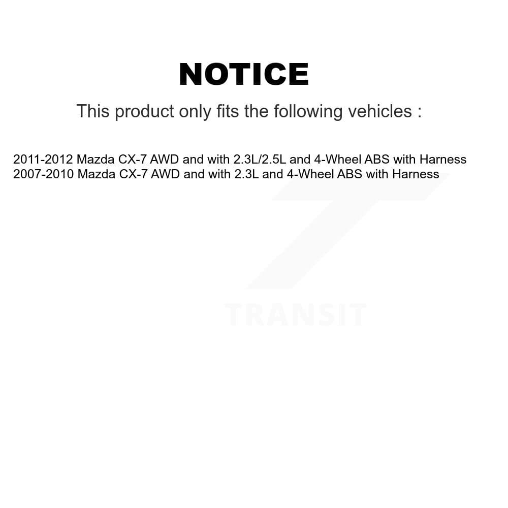 Kugel - K7S-100786 - Rear Wheel Bearing and Hub Assembly Kits image 11