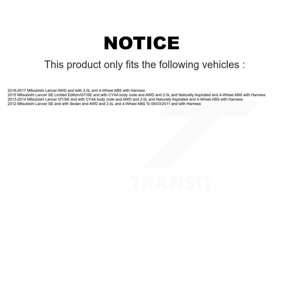 Kugel - K7S-100814 - Rear Wheel Bearing and Hub Assembly Kits image 11