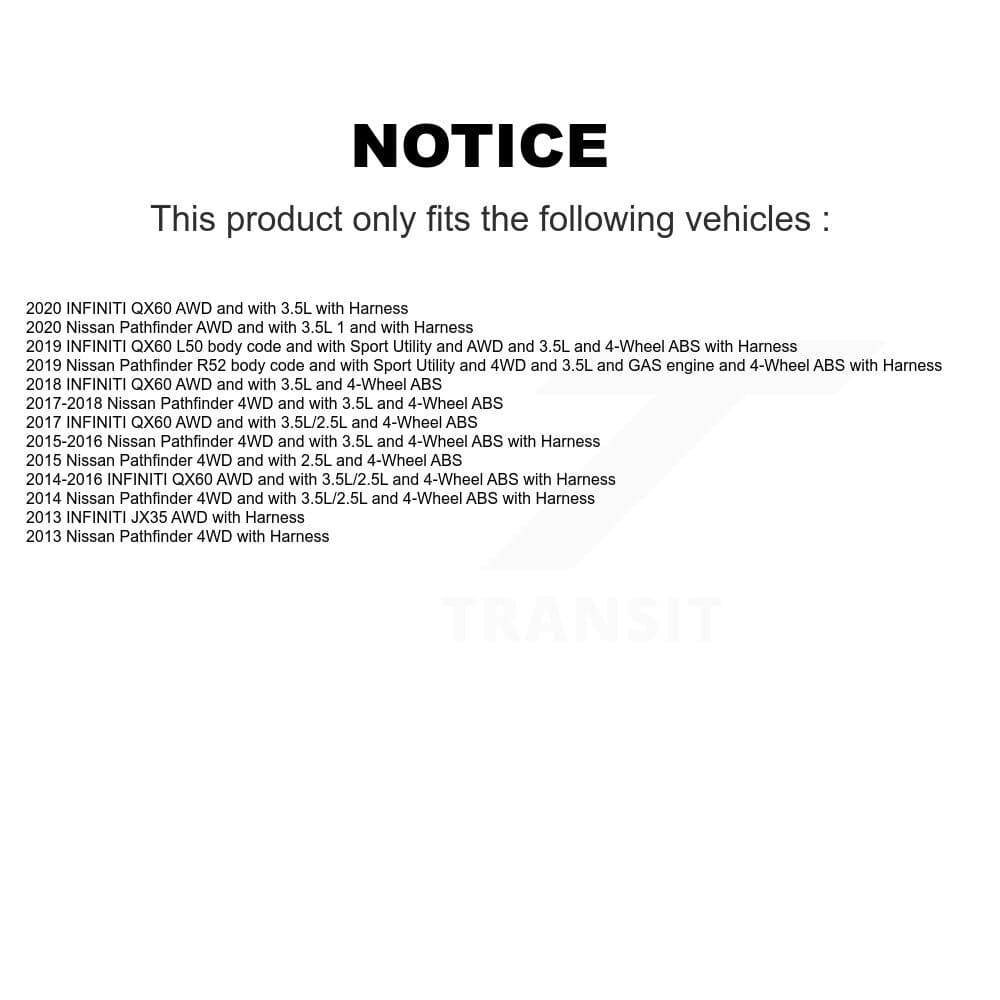 Kugel - K7S-100851 - Rear Wheel Bearing and Hub Assembly Kits image 11