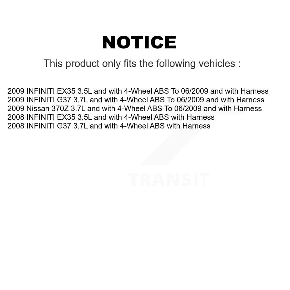 Kugel - K7S-100881 - Rear Wheel Bearing and Hub Assembly Kits image 11