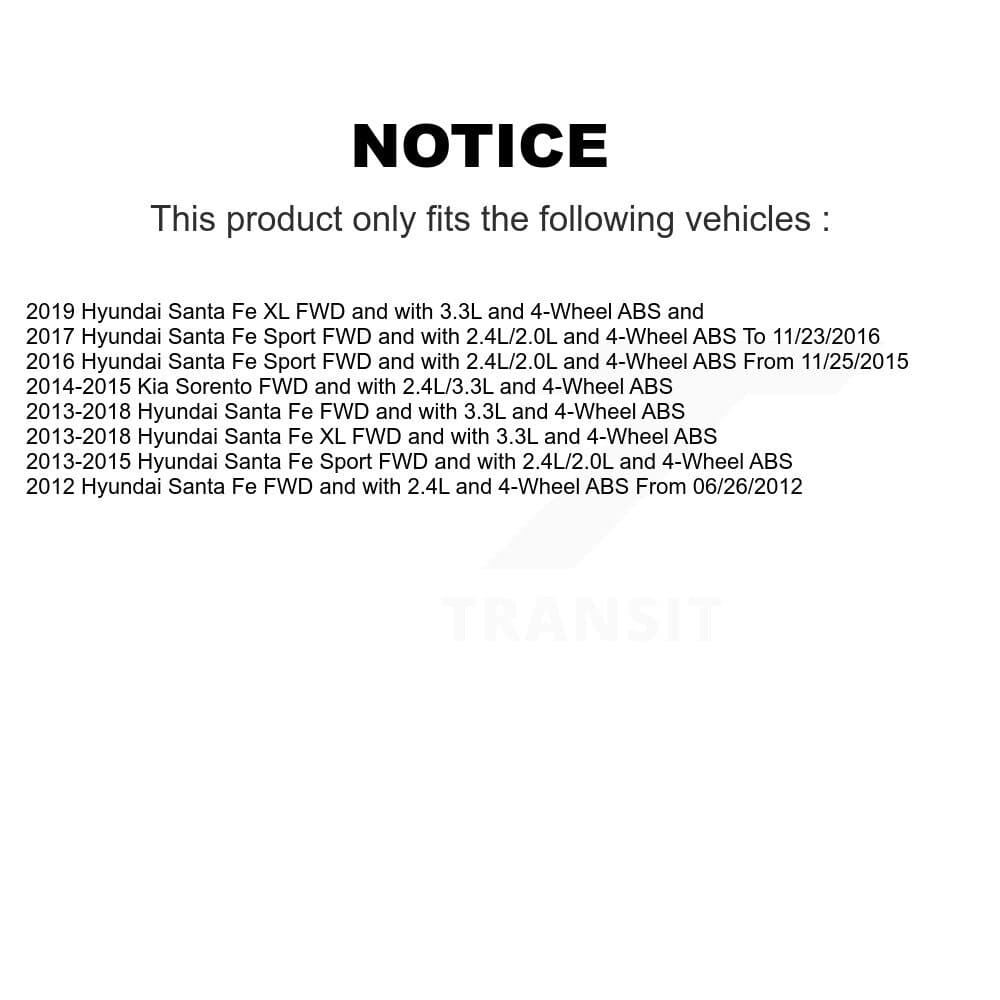 Kugel - K7S-100937 - Rear Wheel Bearing and Hub Assembly Kits image 11