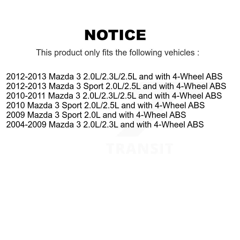 Kugel - K7S-100946 - Rear Wheel Bearing and Hub Assembly Kits image 11