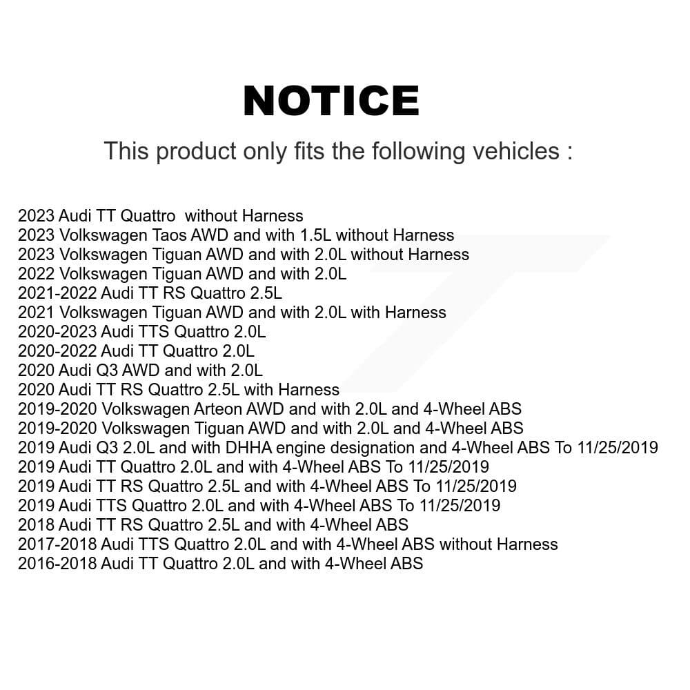 Kugel - K7S-101001 - Rear Wheel Bearing and Hub Assembly Kits image 11