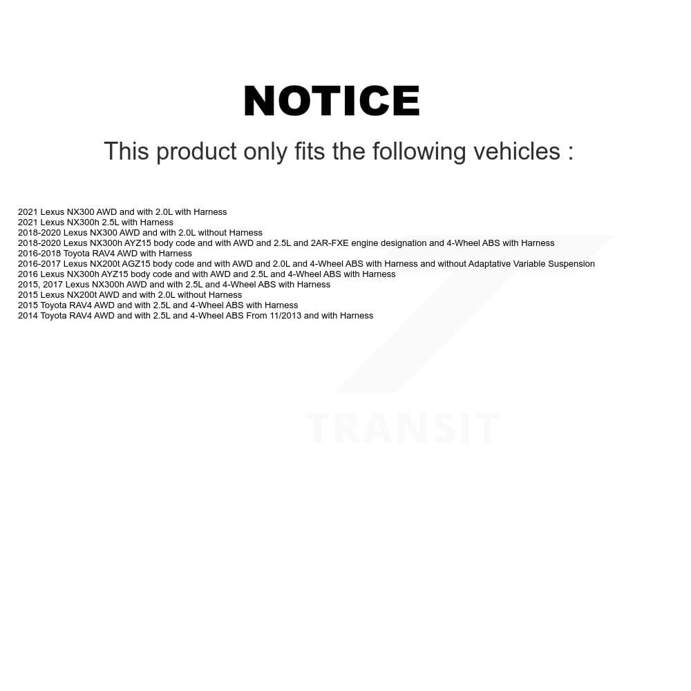 Kugel - K7S-101098 - Rear Wheel Bearing and Hub Assembly Kits image 11